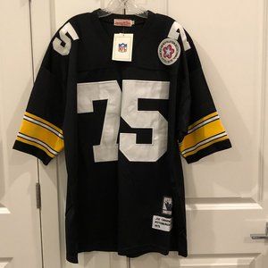 Pittsburgh Steelers Joe Greene 1975 Throwback Jersey